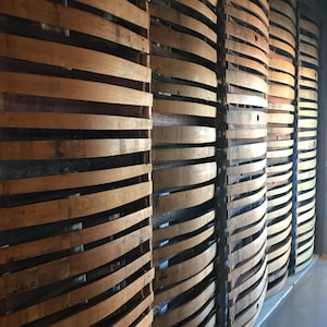 6 Napa Valley Cabernet Wine Barrel Staves