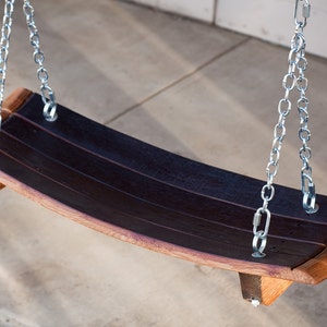 Napa Valley Wine Barrel Swing image 1