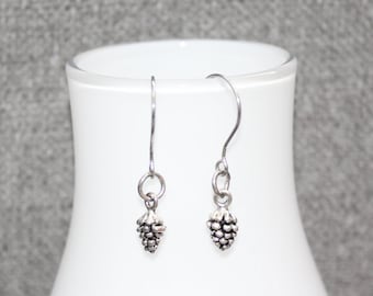 boucle d'oreille, cocotte, bijou bohème, boucles d'oreilles, argent, nature, minimaliste, bijou nature, longue, cadeau pour elle, quebec