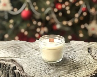 chandelle de soya soy candle candle natural candle chandelle Into the Woods soy candle handpoured candle 7oz candle bougie faitmain