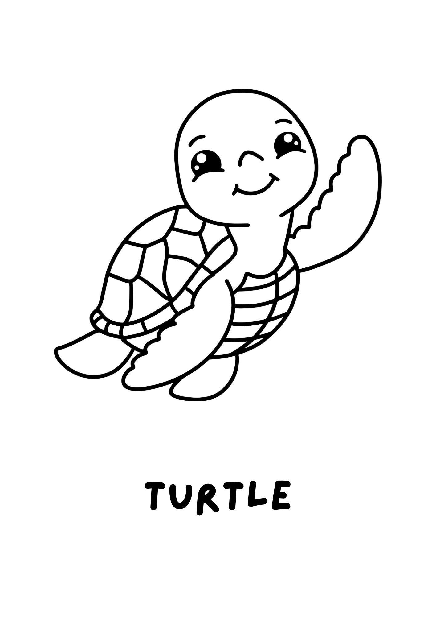 Sea Animals Coloring Pages for Kids – Printable Ocean Animals Activity