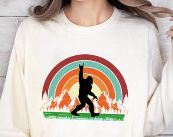 Big Foot Metallica Sweatshirt, Big Foot Sweatshirt, Big Foot Shirt, Funny Sweatshirt, Big Foot Hoodie, Mountain Sweatshirt, Mountain Hoodie