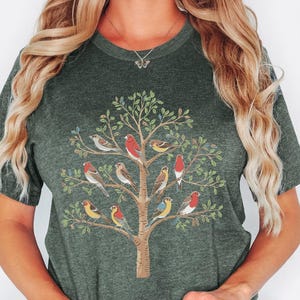 Bird Gift, Bird Shirt, Bird Watching Gift, Birdwatcher Shirt,Bird Lover Shirt,Bird Nerd Shirt ,Gift for Bird Lover,Bird Species,Vintage Bird