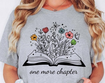 Chapter Bookish, Funny Reading Shirt, Book Nerd Shirt, Librarian Gifts, Cute Graphic Tees Trending Now, Read Shirt For Women OK, Teacher Tee