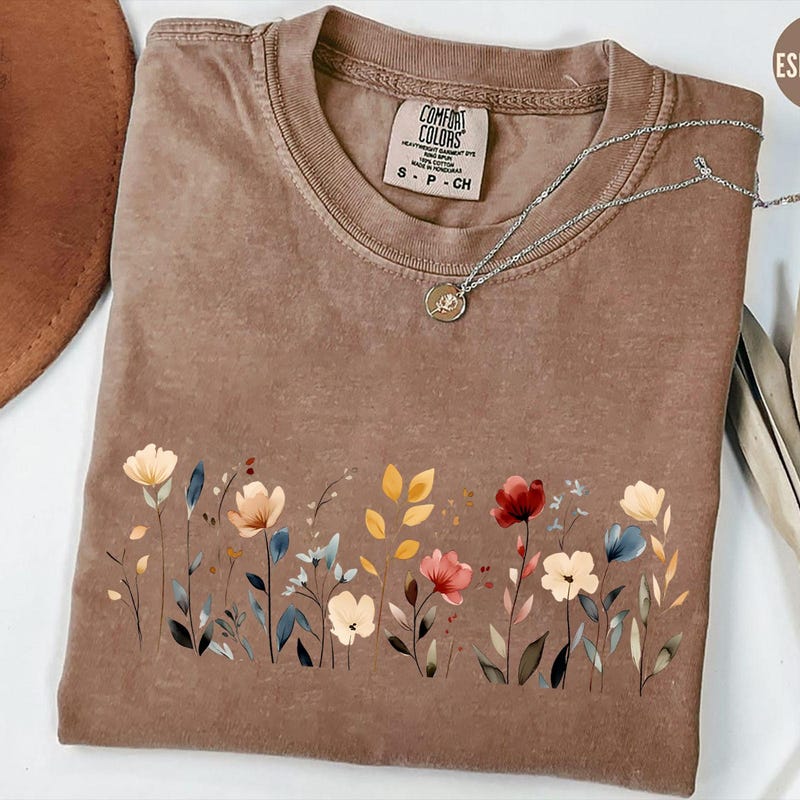 Botanical Shirt - Etsy