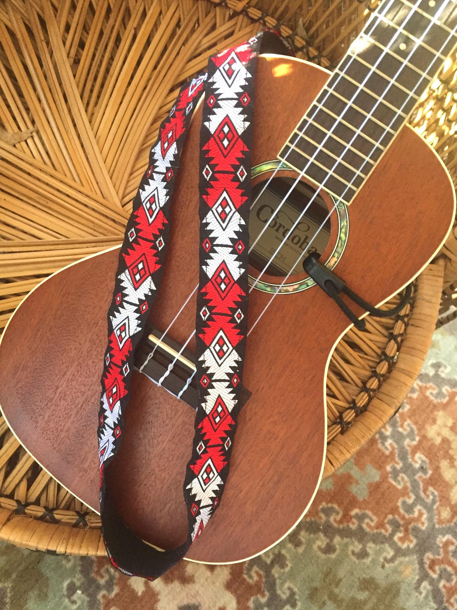 Ukulele Strap Adjustable Neck Style Sling Strap Made From Etsy