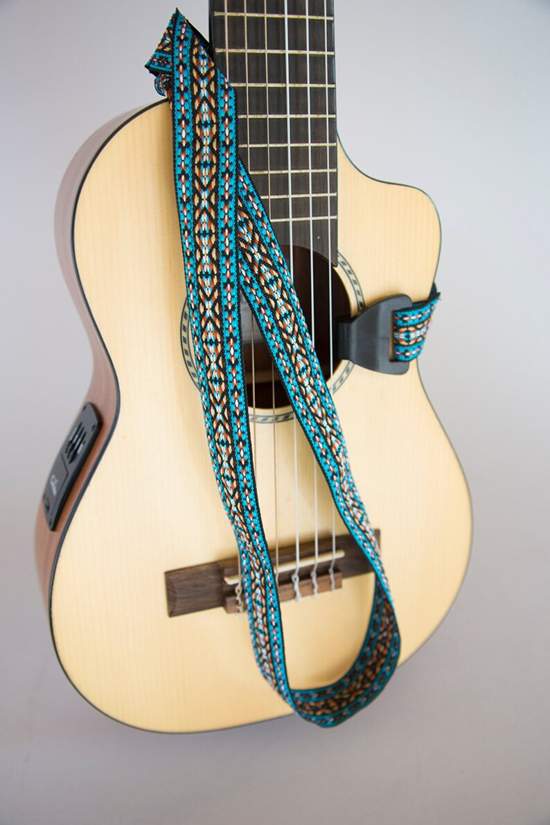 Ukulele Strap Adjustable Neck Style Sling Vintage Style Etsy