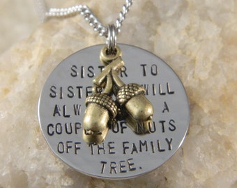 Sister to Sister/Cousin to Cousin we will Always Be, A Couple of nuts off The Family Keychain