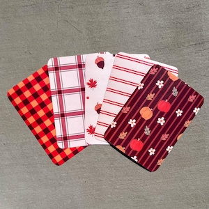 Autumn Kindle Inserts - Set of 5 or Single | Fall Aesthetic Kindle Decoration | Cozy Autumn Reading Accessory