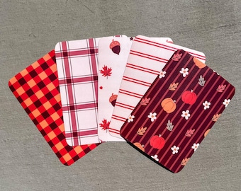 Autumn Kindle Inserts - Set of 5 or Single | Fall Aesthetic Kindle Decoration | Cozy Autumn Reading Accessory