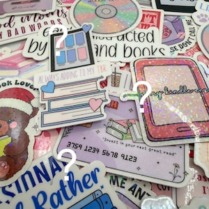 Oops Mystery Pack of Five Stickers | Random Imperfect Stickers Surprise | Fun Mystery Stickers Collection