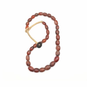 Ancient Carnelian beads Fulani necklace Timbuktu Mali