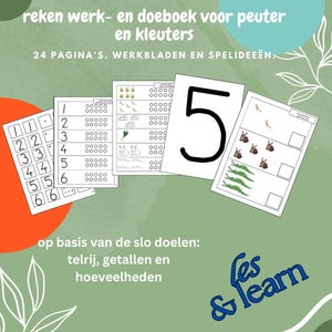 Math Toddlers Preschoolers Workbook Activity Book. Math, Numbers, Counting and Dice. Worksheets and Games