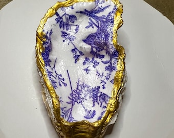Oyster Shell Jewlery Dish, Oyster Shell Ring Dish, Oyster Trinket Dish