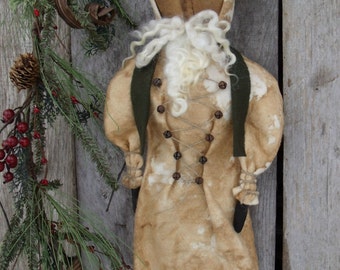 PRIMITIVE SANTA PATTERN/primitive christmas pattern/Primitive Cristmas Santa/barnwood santa/primitive pattern