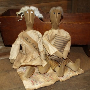 Meine alten FOLKS PUPPEN Instant Download Pattern