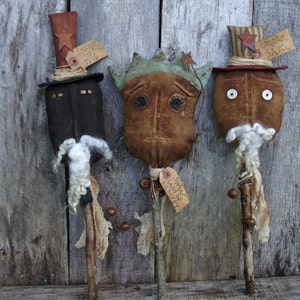 My Primitive LADY and the SAMS CROCK Sticks  Pattern