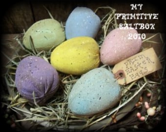 My Primitive Speckled EGGS Easter Instant Download pattern