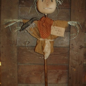 My Primitive KEEPER Of The CORN SCARECROW Pattern