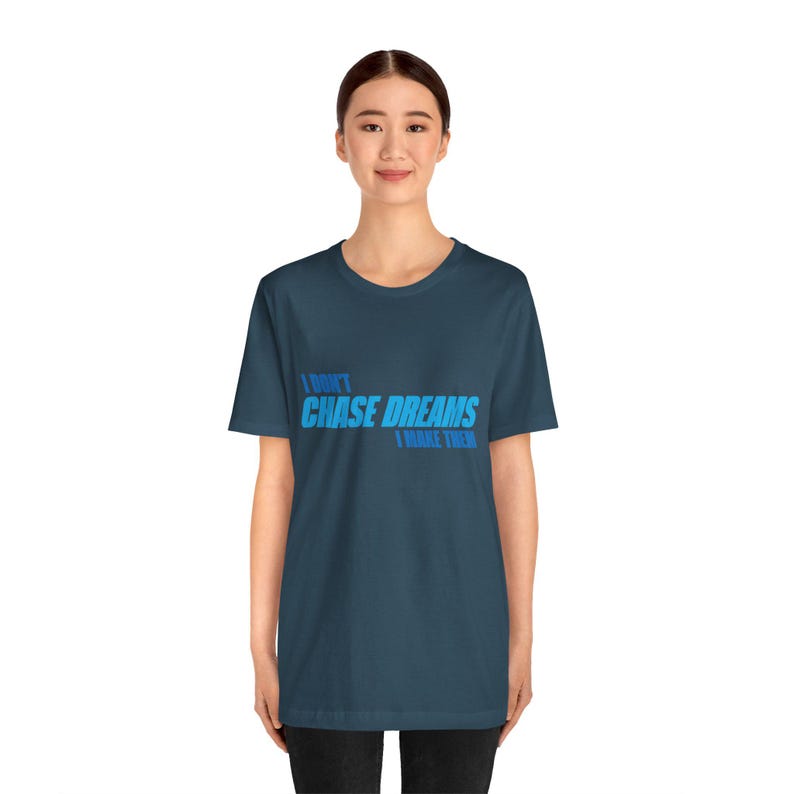 Motiverend I Don't Chase Dreams, I Make Them T-shirt, Architect of Destiny, inspirerend T-shirt, empowerment-shirt, positieve vibes-top afbeelding 10
