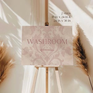 Europäisches Motiv Details Zeichen, Motivdesign, indische Hochzeit Zeremonie Zeichen, Waschraum Richtungsschild, entfernen Schuhe, digitale Hochzeit Briefpapier