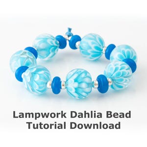 Lampwork Tutorial - Dahlia Petal Beads
