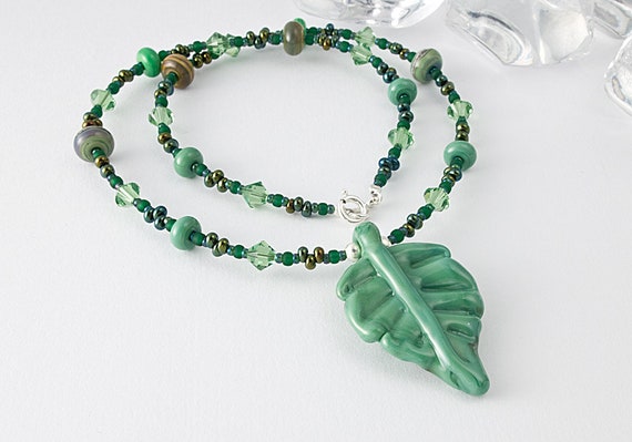 Green Heart Necklace Made with Swarovski(R) Crystals Sterling Silver Green Heart Necklace Made with Swarovski(R) Crystals Sterling Silver