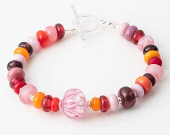 Murrini Lampwork Bracelet