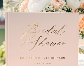 Bridal Shower Guest Book,  Bridal Shower Decor, Letters to the Bride Guestbook, Bridal Shower Guestbook, Dear Bride, Custom Advice Wishes