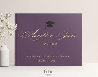 2026 Graduation Party Guest Book, Graduate Keepsake Photo Album, Class of 2026 Grad Party, Graduation Guestbook advice, Graduation Gifts,