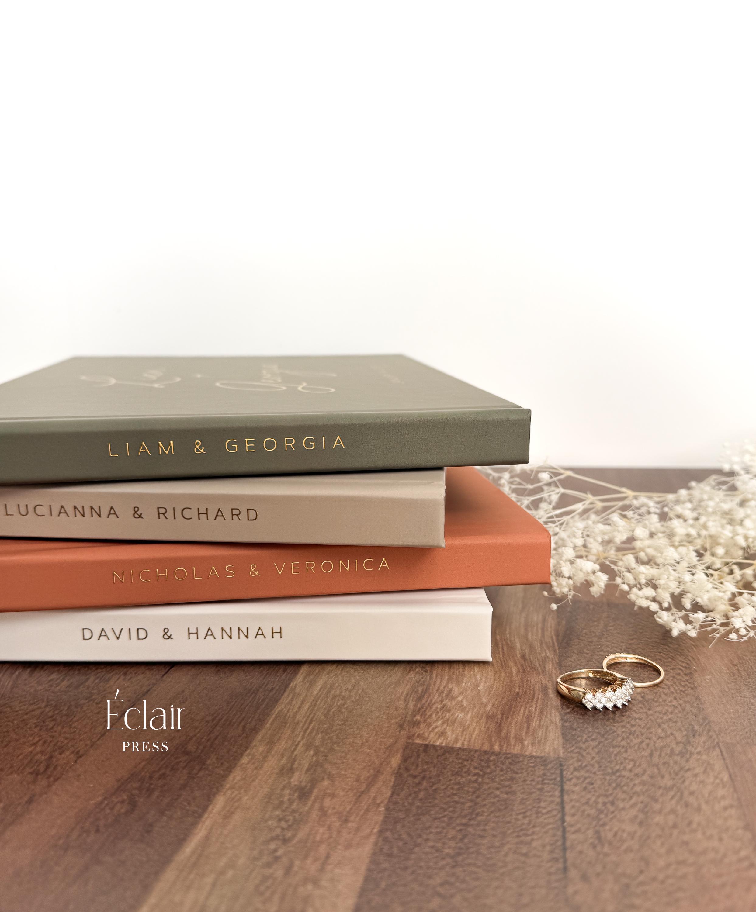 Wedding Guest Book, Custom Wedding Guestbook, Hardcover Wedding Album ...