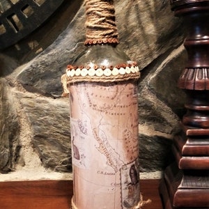 Antique Geographical Bottle