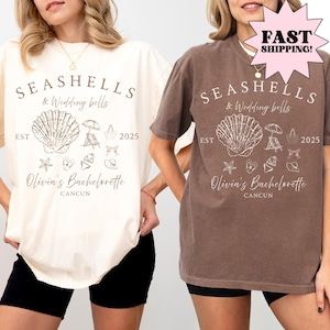 Komfortfarben Bachelorette Shirt, Junggesellinnenparty Shirts, Braut Shirt, Strand Bachelorette Shirts, Küstenhochzeit Brautjungfer Shirts