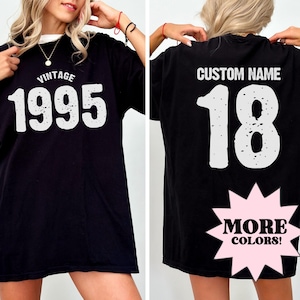 30. Geburtstag Shirt, Vintage 1995 Shirt, 30. Geburtstag Geschenk für Frauen Männer, 30. Geburtstag Bester Freund, Geburtstag T-Shirt 30