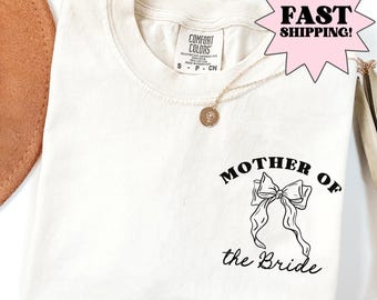 Mother Of The Bride And Groom Shirt Comfort Colors Mother Of The Groom Shirt Mom Of Bride Shirt Wedding Shirt MOB MOG Wedding Gift