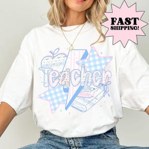 Komfort Farben Lehrer Shirt, Lehrer Shirts, Kindergarten Lehrer Shirt, Benutzerdefinierte Lehrer Tshirt, Zurück zu Schule Shirt, Lehrer Wertschätzung