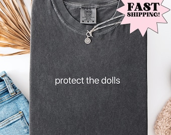 Comfort Colors Trans Shirt Gay Shirt LGBTQ Shirt Shirt Inclusive Shirt Funny Shirt, Transgender Shirt, Protect The Dolls Shirt