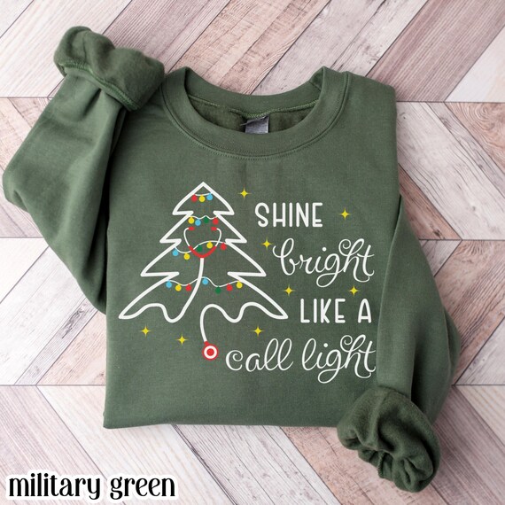 Embroidered Nurse Goose Sweatshirt, Cute Medical Staff Crewneck, RN