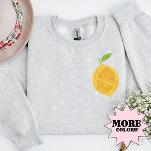 FDT Subtle Fck Trump Lemon Sweater, Anti Trump Floral Sweater, Sweater Gift for Democrat, F Trump Progressive Liberal Crewneck, FDT Sweater