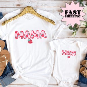 Matching Mama and Mini Shirts, Mama Shirt, Mother Daughter Shirts, Mother Son Shirts, Gift for Mom, Matching Mommy and Me Shirt, Toddler