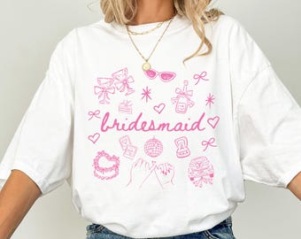 Comfort Colors Bachelorette Party Shirts Bachelorette Matching Shirt Bridal Party Shirt Luxury Bachelorette Shirt Bride Crew Shirt