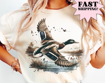 Mallard Duck Shirt, Cute Duck Tshirt, Duck Shirt, Vintage Duck Shirt, Funny Duck Shirt, Cute Duck Lover Shirt, Duck Gift, Hunter Shirt