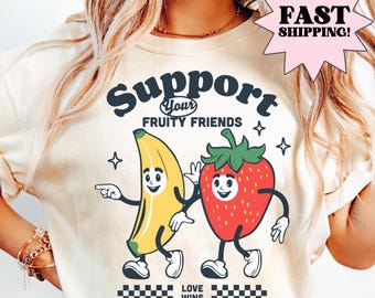 Comfort Colors Pride Shirt Gay Shirt LGBTQ Shirt Lesbian Tee Inclusive Shirt Transgender Shirt, Equality Shirt, Ally Shirt, Fruit Shirt