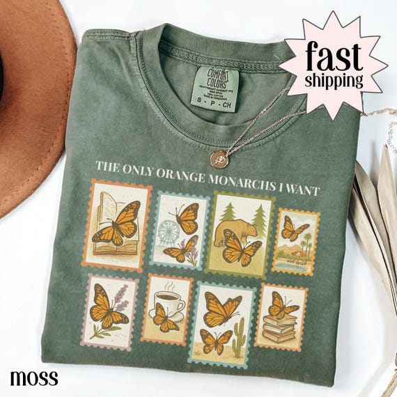 FDT The Only Orange Monarch I Want Comfort Colors Shirt Pro Democracy Shirt Anti Authoritarianism Anti Monarchy Anti Trump Tee Resist Shirt