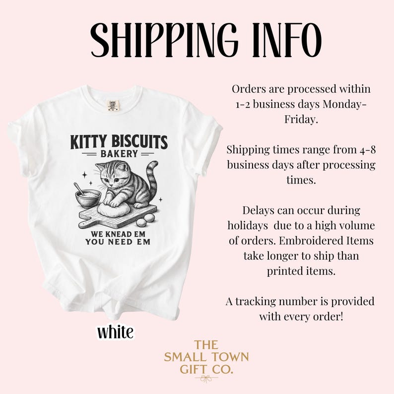 Camiseta de gato con colores cómodos, divertida camiseta de gato, camiseta de meme de gato de masa madre, camiseta de gatito con galletas, camiseta de gatito, camiseta de panadería para amantes de los gatos, regalo de Navidad para mascotas White