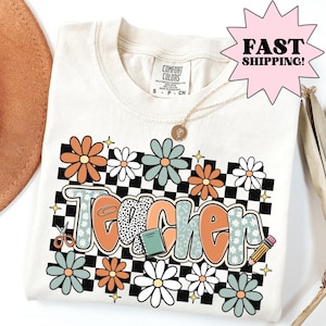 Komfort Farben Lehrer Shirt, Lehrer Shirts, Kindergarten Lehrer Shirt, Benutzerdefinierte Lehrer Tshirt, Zurück zu Schule Shirt, Lehrer Wertschätzung