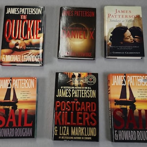 James Patterson Hardcover Thriller Lot of 11 Books Ledwidge Roughan Marklund