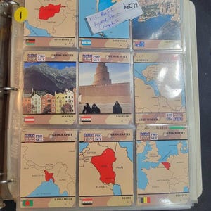 1991 Desert Storm Trading Cards Complete Pro Set, Pacific, Coalition for Peace