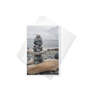 Parksville Beach, Brits-Columbia, wenskaart, originele foto