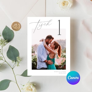 Tischnummern Hochzeit Sitzplan Sitzordnung Sitzkarten Tischordnung Finde deinen Platz Sitzplatzwahl Tischplan Minimalistisch Canva A5 A6